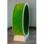 110 cm kasside jooksuratas, valmistatud naturaalsest kasevineerist, kaetud vaipkattega, ABEC 7 laagrid