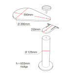Cat scratcher - White 1