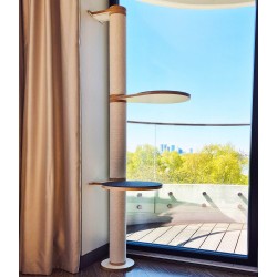 Cat tree for cats - White