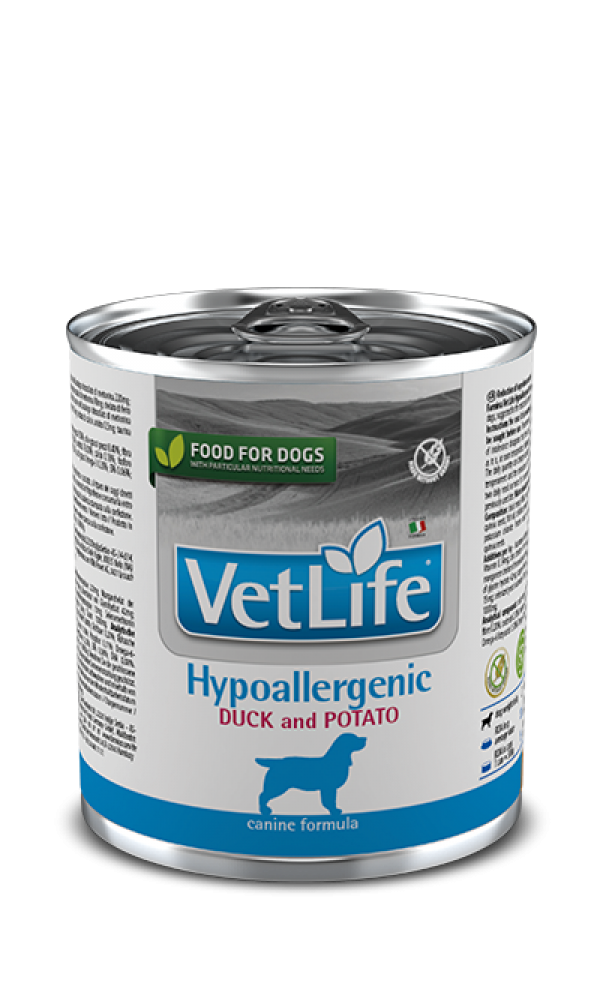 FARMINA  koerakonserv  FAR-Vet Dog  HYPO Duck/Potato 300gr  