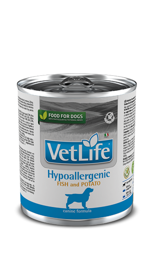 FARMINA koerakonserv  FAR-Vet Dog  HYPO Fish/Potato   300gr  