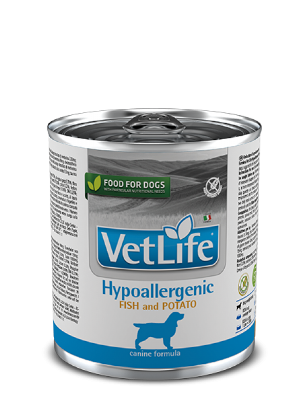 FARMINA koerakonserv  FAR-Vet Dog  HYPO Fish/Potato   300gr  