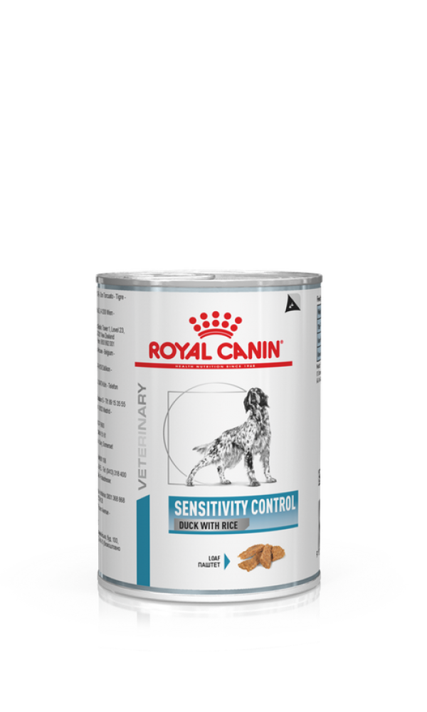 Royal Canin SENSITIVITY CONTROL DUCK WITH RICE DOG WET  410g 
