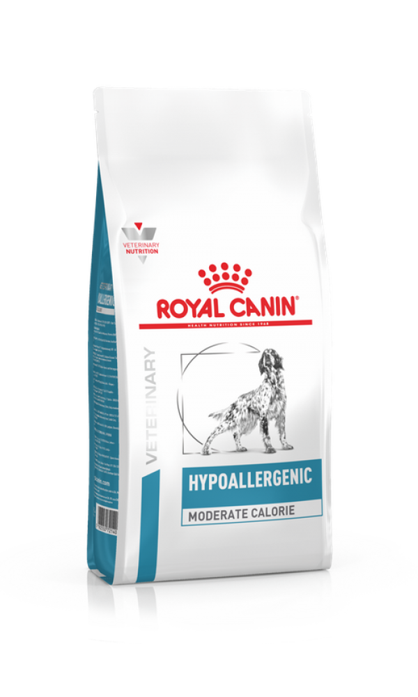 Royal Canin  HYPOALLERGENIC MODERATE CALORIE DOG 1.5kg