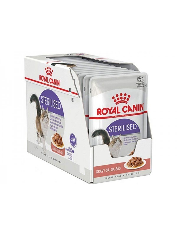 Royal Canin kassikonserv FHN STERILISED IN GRAVY  12x85g