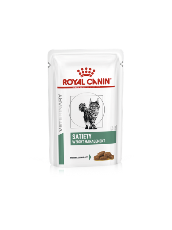 Royal Canine SATIETY WEIGHT MANAGEMENT CAT WET (85g x 12)