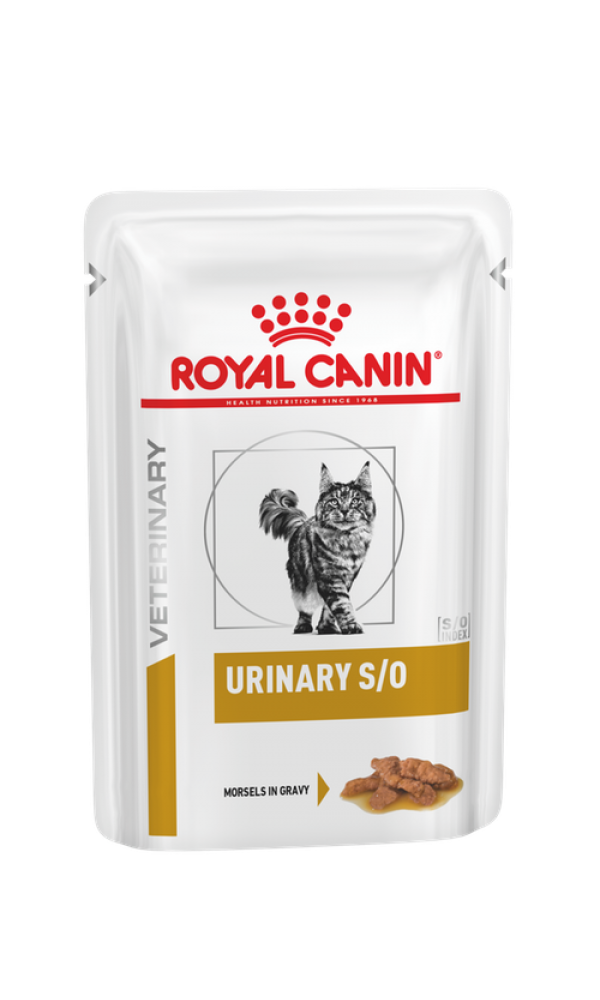 Royal Canin URINARY S/O CAT CHUNKS IN GRAVY (85g x 12)