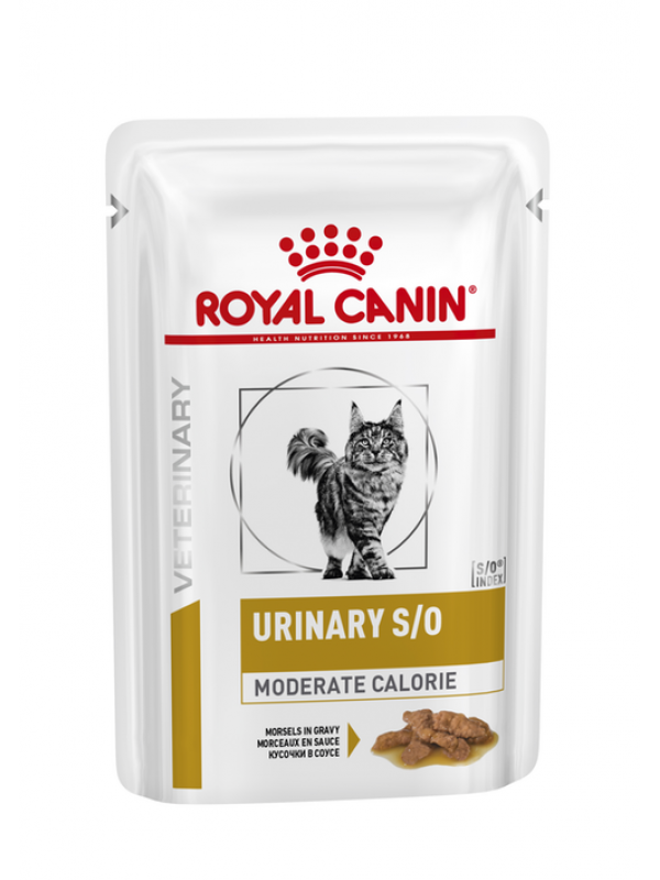 Royal Canin  URINARY S/O MODERATE CALORIE CAT WET (85g x 12)