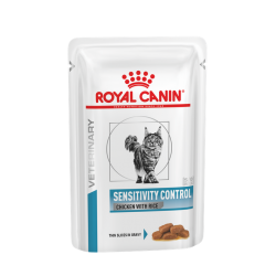 SENSITIVITY CONTROL CHICKEN WITH RICE CAT WET (85g x 12)