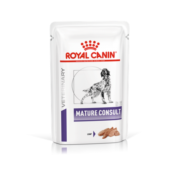 VHN MATURE CONSULT DOG WET LOAF (85g x 12)