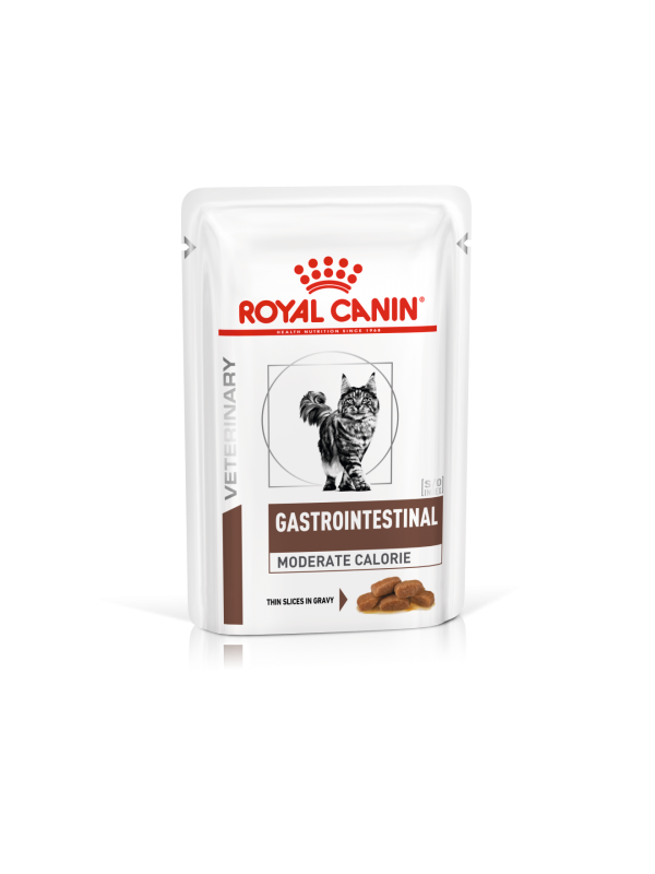 Royal Canin GASTROINTESTINAL MODERATE CALORIE CAT WET (85g x 12)