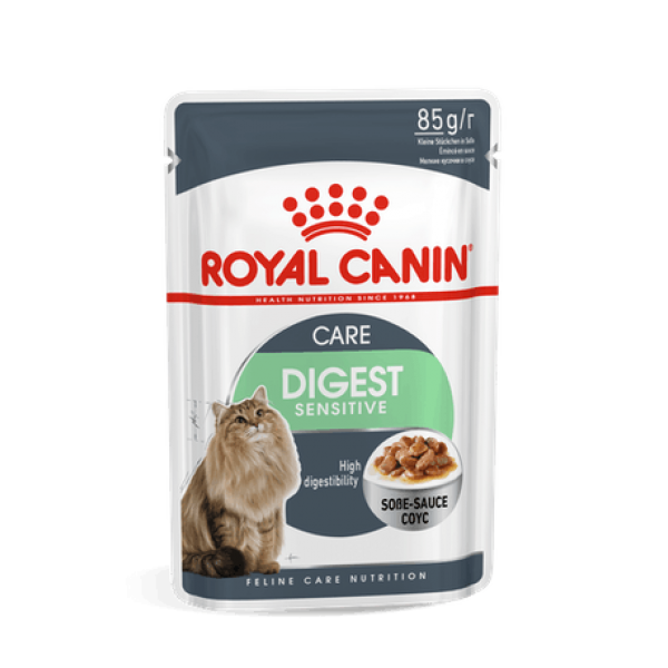 Royal Canin kassikonserv FCN DIGEST SENSITIVE IN GRAVY  (85g x 12)