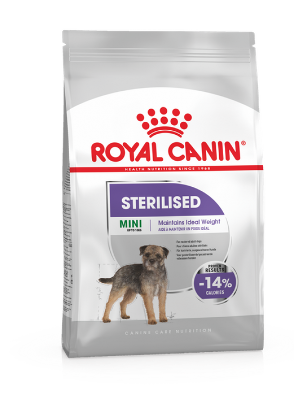 Royal Canin koeratoit CCN MINI STERILILISED  8kg
