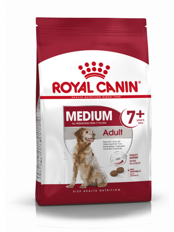 Royal Canin koeratoit SHN MEDIUM ADULT 7+  15kg
