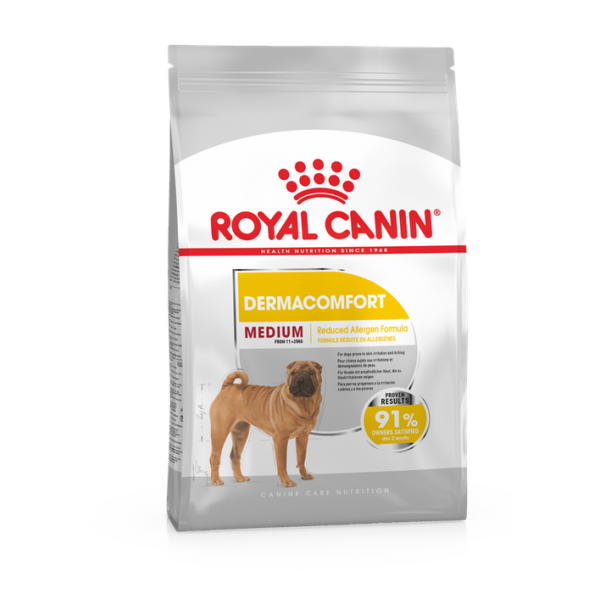 Royal Canin  koera kuivtoit   CCN MEDIUM DERMACOMFORT  3kg 