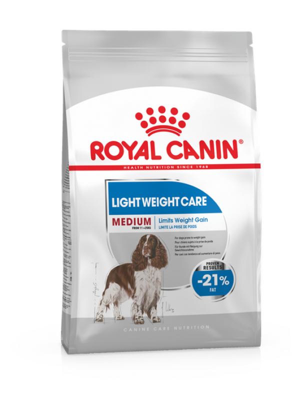 Royal Canin  koera  kuivtoit   CCN MEDIUM LIGHT WEIGHT CARE 3kg