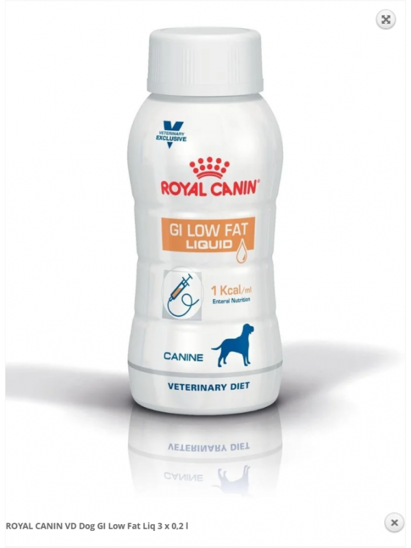 Dog Low Fat Liquid 3x0,2 l