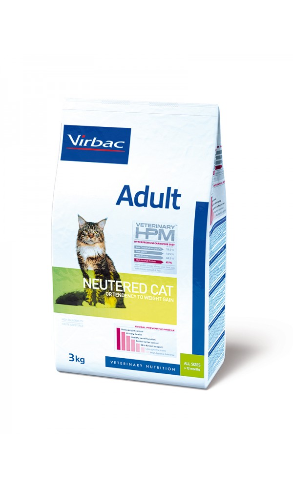 Virbac  kassitoit HPMC ADULT NEUTERED CAT 1,5KG