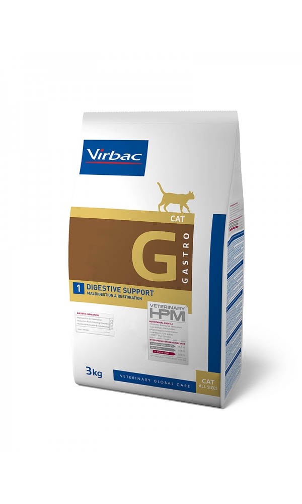 Virbac   kassitoit  HPMC CAT DIGESTIVE SUPPORT 1,5KG