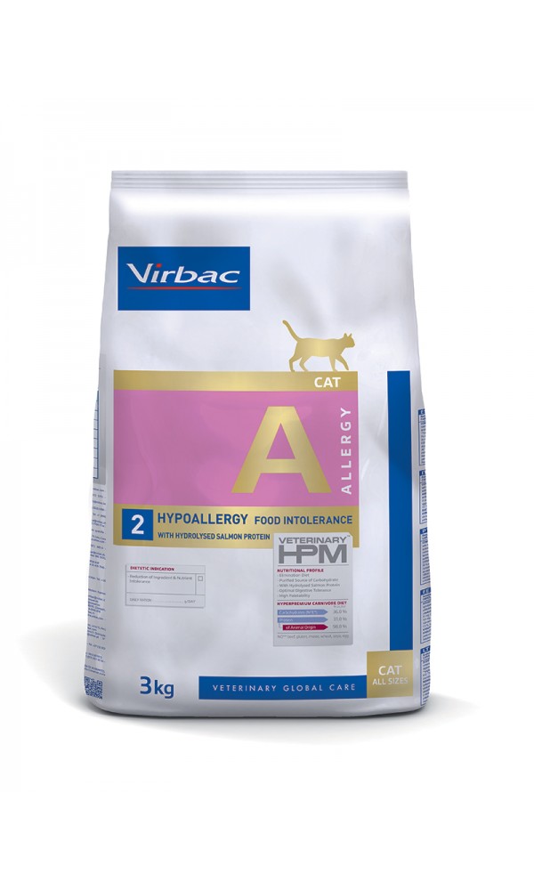  Virbac kassitoit  HPMC CAT HYPOALLERGY WITH HYDROLYSED SALMON PROTEIN 3KG