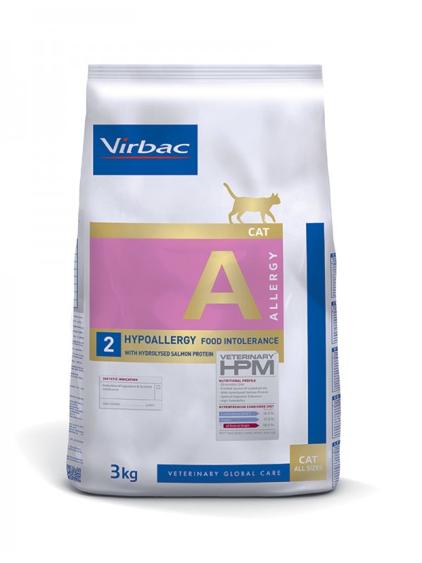  Virbac kassitoit   HPMC CAT HYPOALLERGY WITH HYDROLYSED SALMON PROTEIN 3KG  