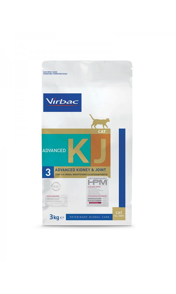 VIRBAC HPMC CAT KIDNEY & JOINT ADVANCED (3) 1,5 KG