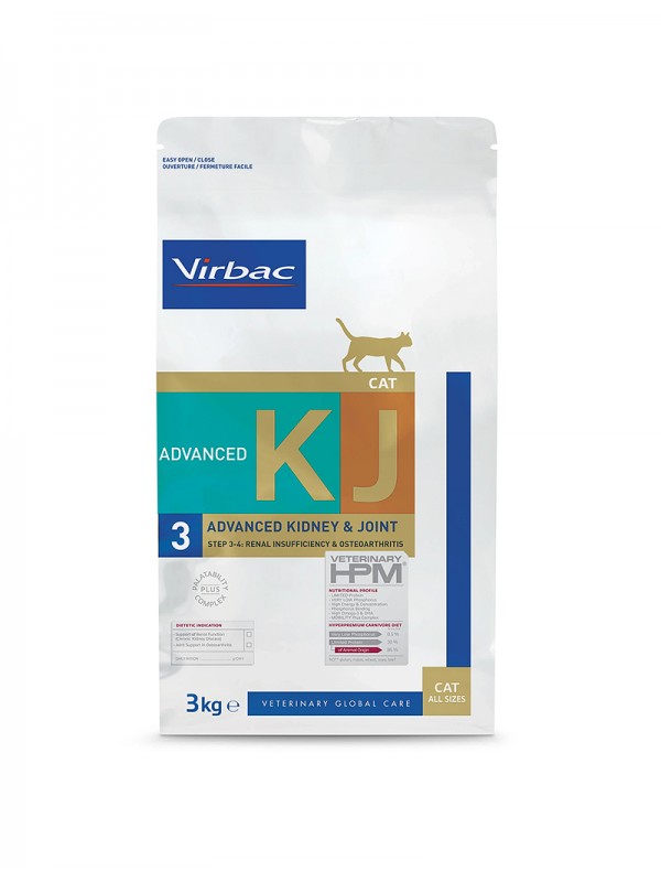 VIRBAC HPMC CAT KIDNEY & JOINT ADVANCED (3) 1,5 KG