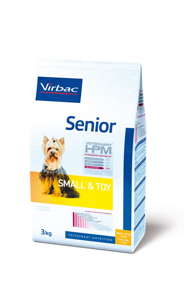 Virbac koeratoit  HPMD SENIOR DOG SMALL & TOY 1,5KG