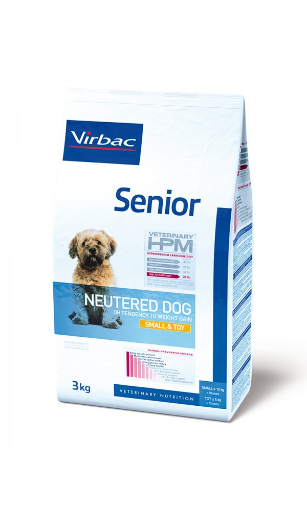 Virbac koeratoit  HPMD SENIOR NEUTERED DOG SMALL & TOY 1,5KG