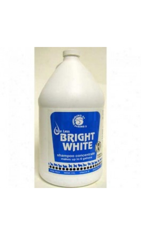 Šampoon koertele bright white, 3,8l