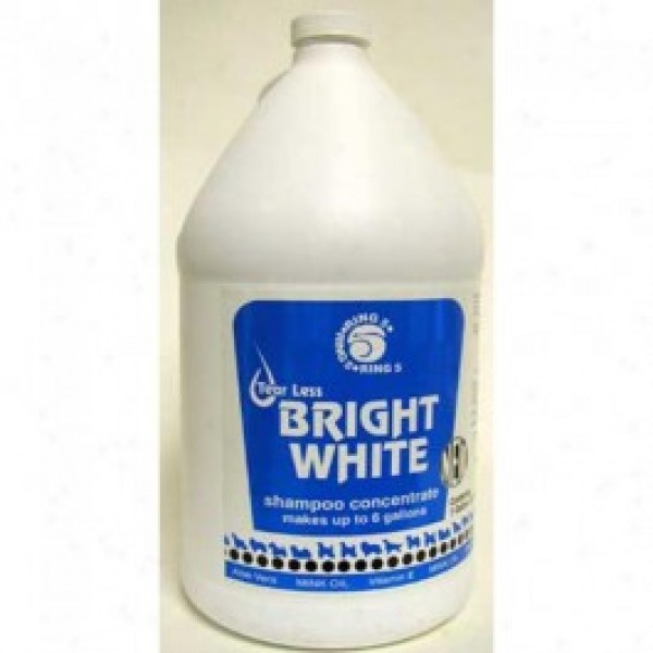 Šampoon koertele bright white, 3,8l