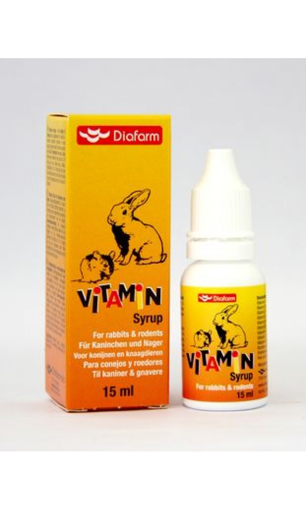 Diafarm näriliste/küüliku vitamiinisiirup 15ml