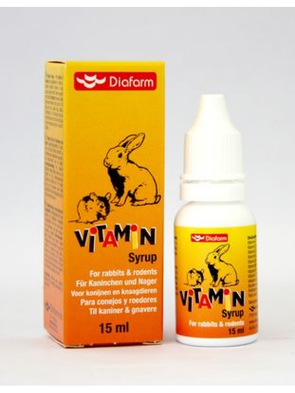 Diafarm näriliste/küüliku vitamiinisiirup 15ml