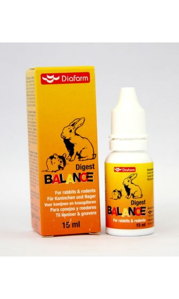 Diafarm näriliste/küüliku täiendsööt digest balance 15ml
