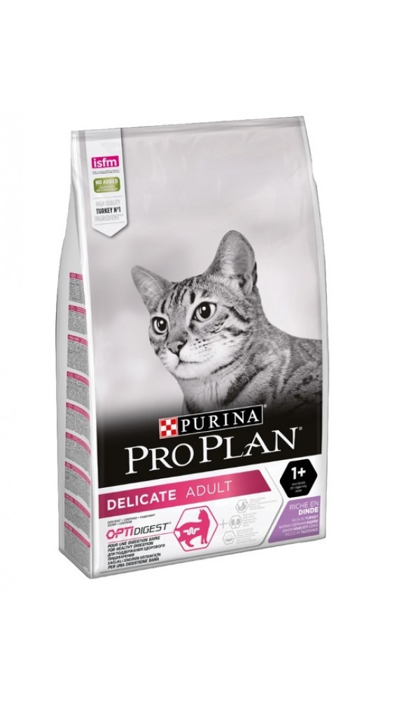 Pro plan kassi täissööt delicate dig. kalkun 10kg
