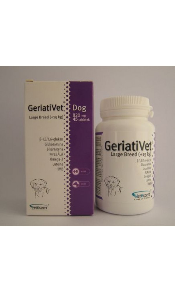 Vetexpert geriativet dog tbl large breed n45