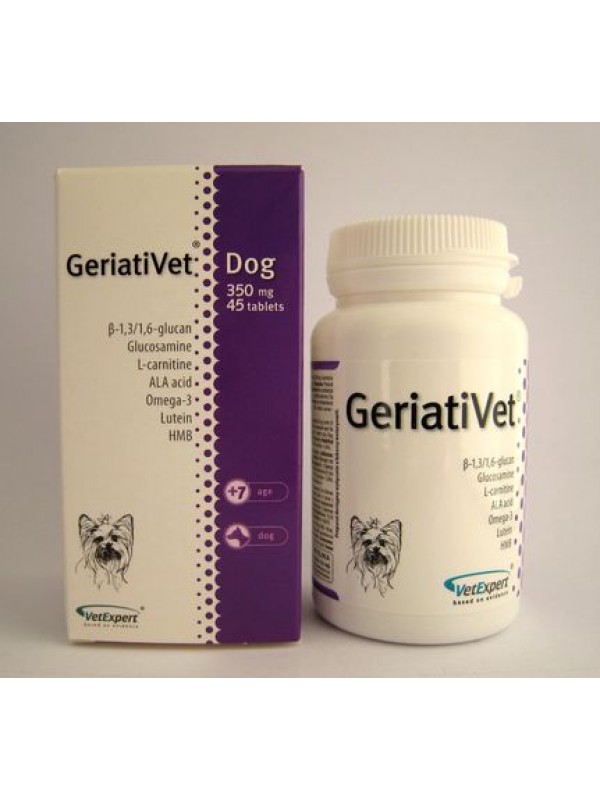 Vetexpert geriativet dog tbl small breed n45
