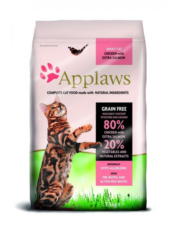Applaws kassi täissööt kana/lõhe 7,5kg