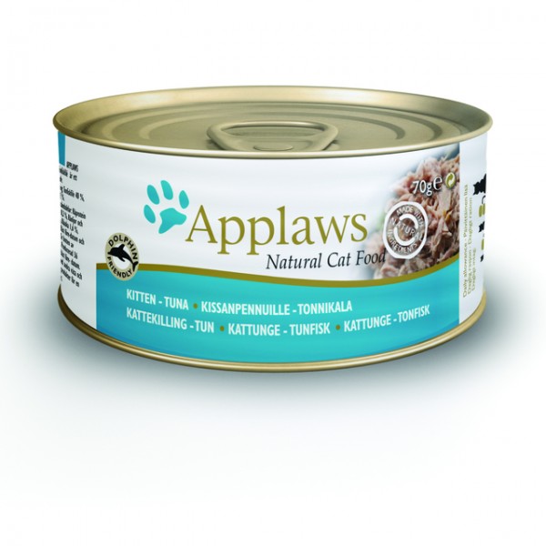 Applaws kassipoja konserv tuunikala 70g n1