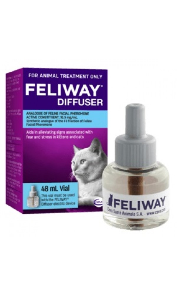 Feliway kassi diffuusori täitepudel 48ml n1