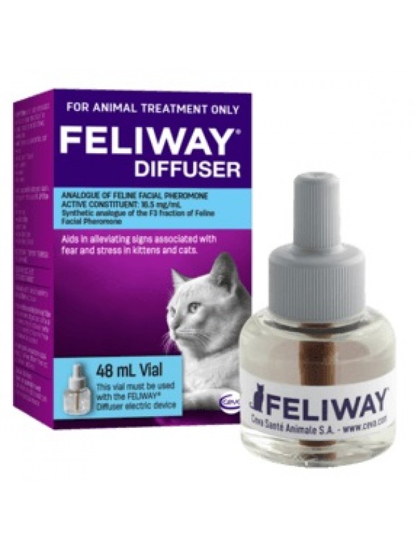 Feliway kassi diffuusori täitepudel 48ml n1