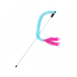 Ferplast kassi mänguasi õng uss sulgedega 90cm