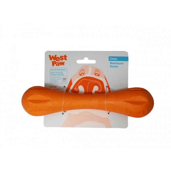 West paw koera mänguasi hurley l 21cm oranz