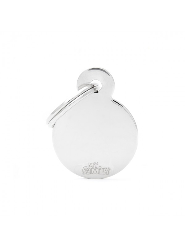 My family ripats basic rõngas väike messing chrome