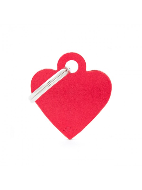 My family ripats basic süda väike punane