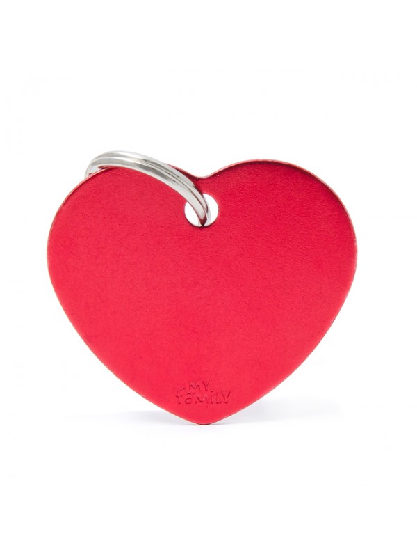 My family ripats basic süda suur punane My family ripats basic süda suur punane