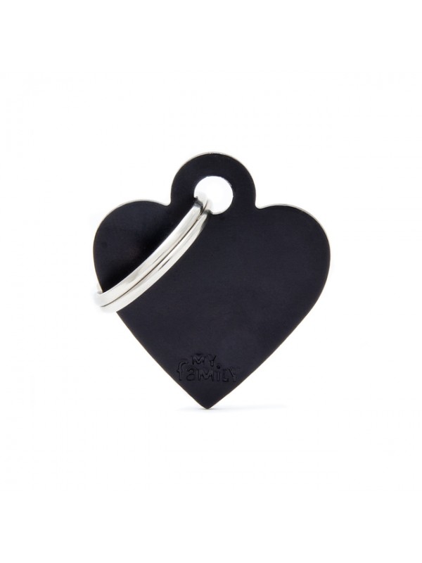 My family ripats basic süda väike must