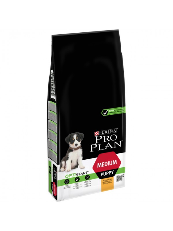 Pro plan kutsika täissööt keskm.tõug kana 12kg
