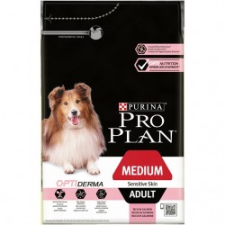 Pro plan koera täissööt keskm.tõug nahapr.lõhe 3kg