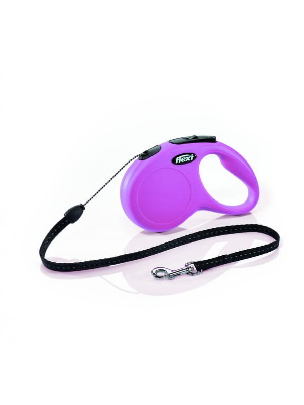 Flexi nöörrihm classic s 5m roosa